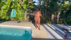 Reproduzir BBW Miss requintada Craves Official Carne: Foda ao ar livre com Majiik Montana